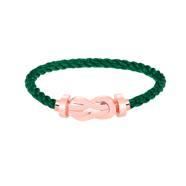 <CHIBA>CHANCE LARGE 8 FIGURE BUCKLE NO DIAMOND BRACELET ROSE GOLD