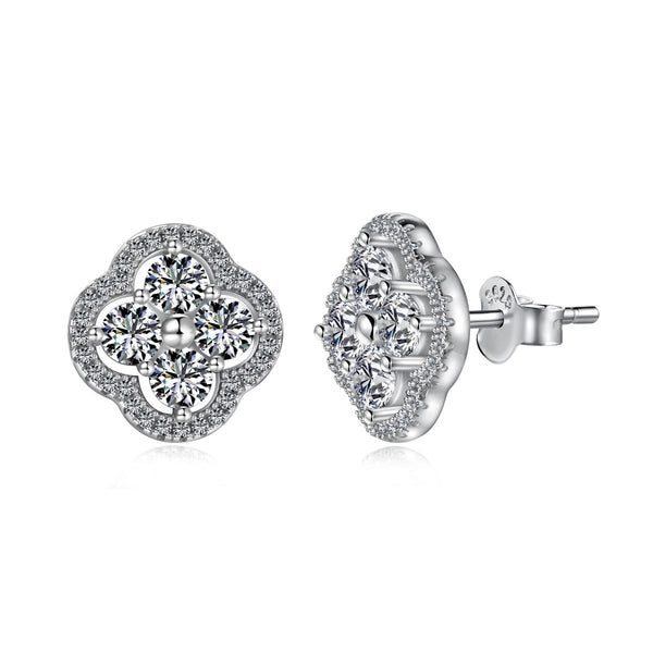 <CHIBA>Four-Leaf Clover Exquisite Earrings