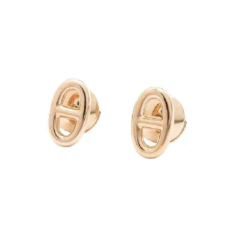 <CHIBA>CHAINE SMALL EARRINGS GOLD AND SILVER
