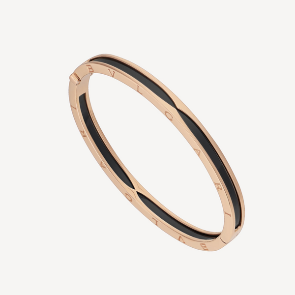 <chiba> ZERO 1 ROSGOLD MIT SCHWARZEM KERAMIKARMBAND</chiba>