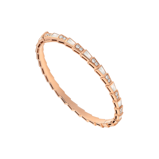 <chiba> SERPENTI ARMBAND ROTGOLD MOP DIAMANT </chiba>