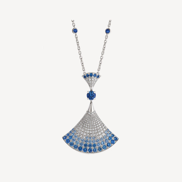 <CHIBA>DREAM NECKLACE AGATE SILVER DIAMOND